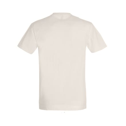 SOLS Heren Keizerlijke Zwaargewicht T-Shirt met korte mouwen (Gebroken wit)