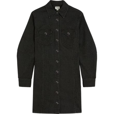 Jeanshemd jurk met lange mouwen voor dames Wrangler Barrel