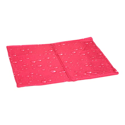 Flamingo koelkussen Fresk Drop, fuchsia - Maat S: L 50 x B 40 cm