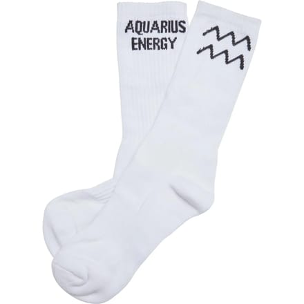 DEF - Zodiac Aquarius Sokken - 47/50 - Wit