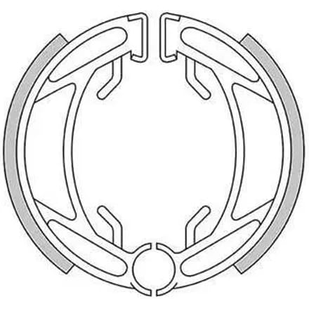 Motorfiets remschoen Brenta