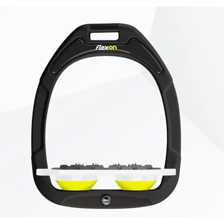 Ultra Grip Platte Beugels Zwart/Wit/Geel Flex-On Green Composite