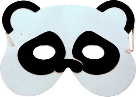 PARTYPRO - Pandamasker voor kinderen