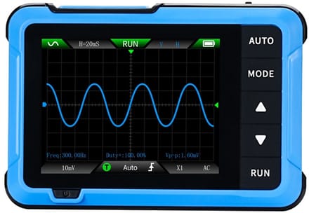 Fnirsi Draagbare Oscilloscoop Dso510 2-In-1 Voor Diagnose En Controllertesten