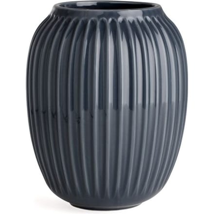 Kähler Design - Hammershøi Vaas - antraciet - Hoogte 20 cm - 4 - 6 Wochen