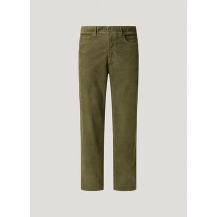 Pepe Jeans Slim Five Pockets Corduroy Broek Groen 30 Man
