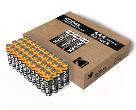 Kodak Xtralife - AAA Alkaline batterijen - 40 stuks