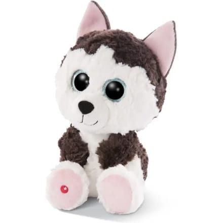 Nici pluchen knuffel husky Barkley 45cm - Glubschis knuffeldier.