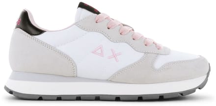 SUN68 Ally Solid - Dames Sneakers Schoenen Wit Z46201-01 , Maat: EU 36