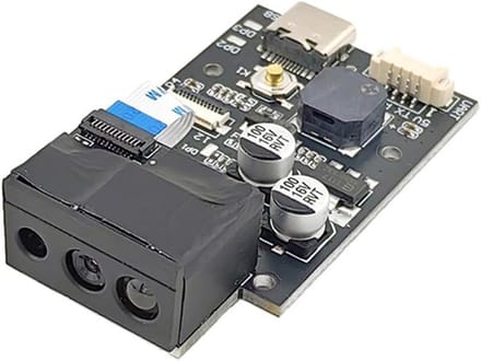 Barcode Scanner Module - QR Code Lezer - Snel Data Invoeren - Geavanceerde Decoderingsalgoritmen - 1280x800 CMOS - Zwart