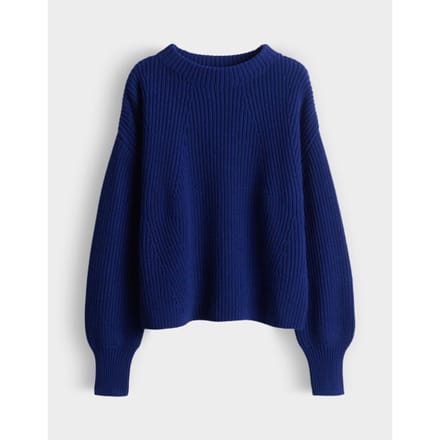 Gebreide pullover met opstaande kraag model 'TELLINA'