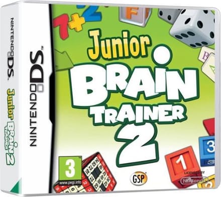 Junior Brain Trainer 2 (Nintendo DS tweedehands game) (Engels)