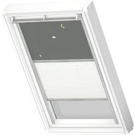 Velux Verduisterend Rolgordijn Dfd M04 4665s - Manueel - Wit