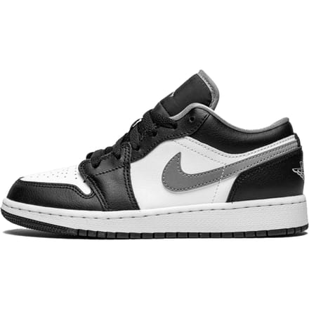 Air Jordan 1 Low Black White Grey (GS) - Maat 38.5