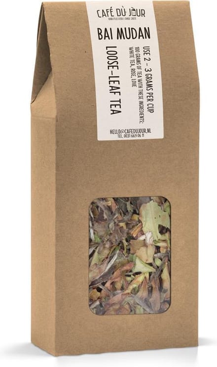 Bai Mudan - witte thee 100 gram - Café du Jour losse thee