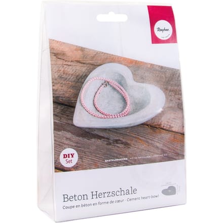 Creatieve set "Betonnen hartkom"