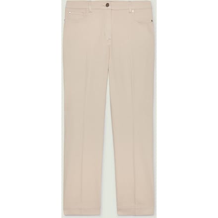 broek schoppen flare vrouw zand