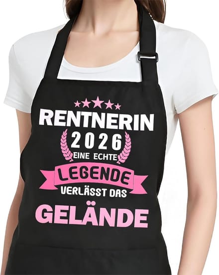 Grappig Barbecueschort als Uniek Pensioencadeau voor Dames