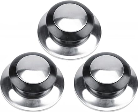 Dekselknoppen - pannen - Knop - Deksel - pan - set van 3