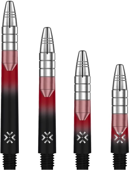 BULLET SHAFT ALU HD 41MM BK RD