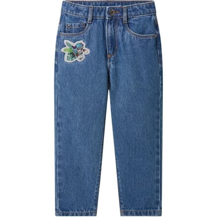 LUPILU Kinder jeans, relaxed fit (Blauw, 122/128)