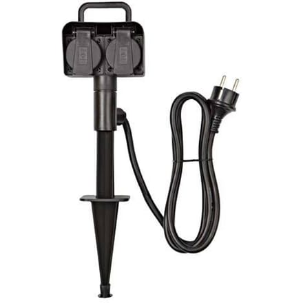 Interlight Licht/Energiezuil (Europese Stekkerdoos) - IL-TK2WCD