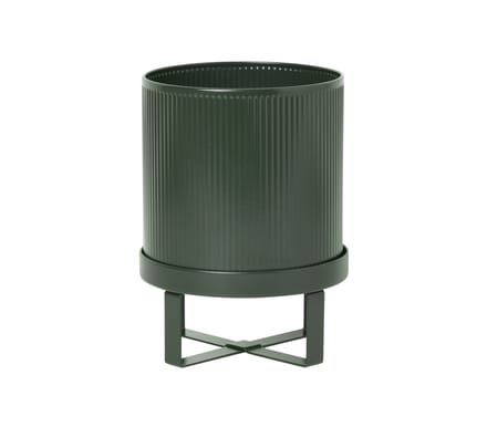 Ferm Living - Bau plantenpot - L - donkergroen