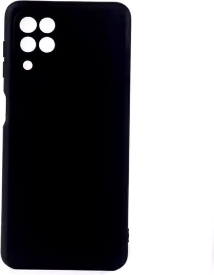TPU back cover Geschikt voor Samsung Galaxy A42 5G - Zwart hoesje + gratis screenprotector