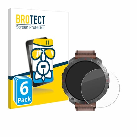 Screenprotector 6 Stuks voor Polar Grit X2 Pro Titan Beschermglas transparant