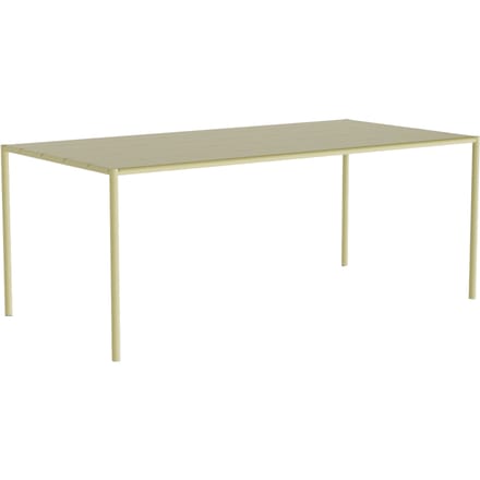 NINE Sinus tuintafel - yellow - 189 x 94,5 cm