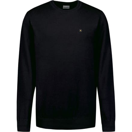 No Excess Pullover Crewneck Solid Knit Black Größe: M | Pullover Outlet | Herren | Schwarz