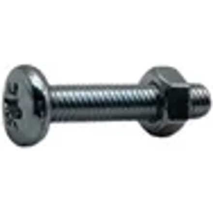 Sencys Metaalschroef+moer Ck M4x20mm Gegalvaniseerd Per 20