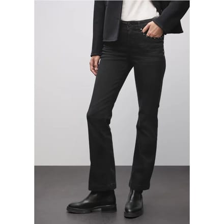 Bootcut jeans met klinknagels