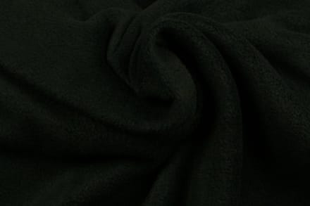 10 meter fleece stof - Zwart - 100% polyester