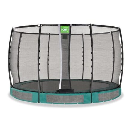 EXIT Allure Premium Trampoline ø366cm - Inground - Ingraaftrampoline - Rond - Voor Kinderen - Groen