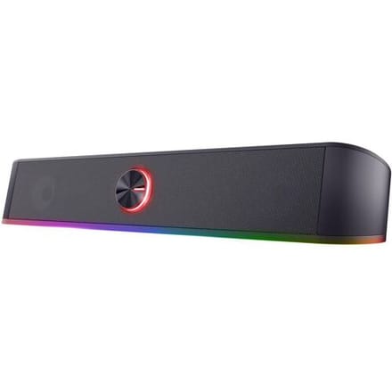 Trust GXT 619 Thorne - Soundbar - RGB Verlichting - 12W Piekvermogen - USB-gevoed - Zwart