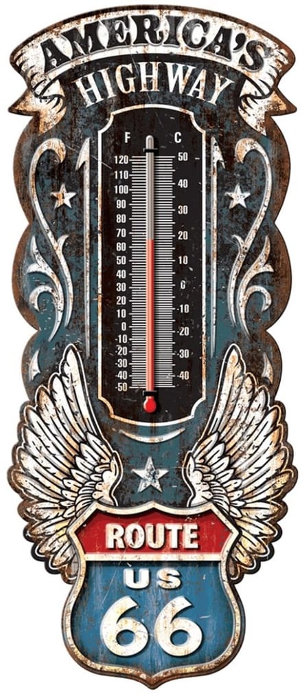 Route 66 Thermometer