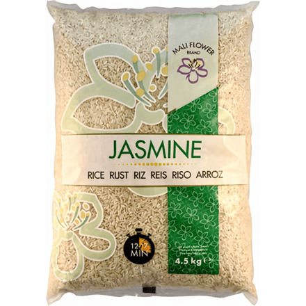 Mali Flower Jasmijnrijst Pandan 4,5 kg