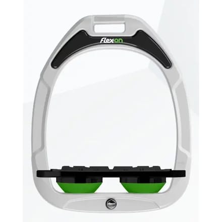 Plat Grip Wit/Zwart/Groen Flex-On Green Composite