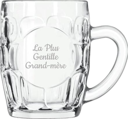 Bierpul gegraveerd - 55cl - La Plus Gentille Grand-mère