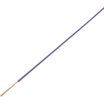 TRU COMPONENTS 1568642 Voertuigkabel FLRY-A 1 x 0.50 mm² Violet 50 m