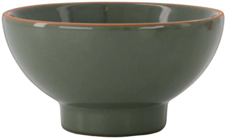 Kom terracotta hartje Groen