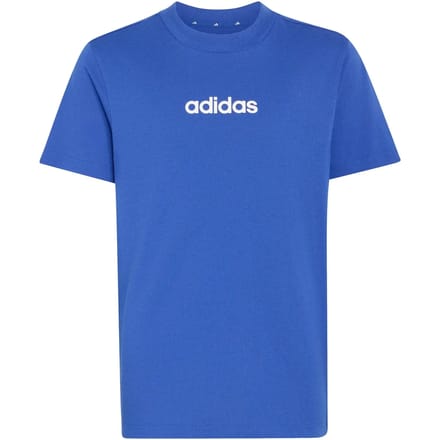 Adidas Essentials T-shirt Met Korte Mouwen Blauw 7-8 Years Kinderen