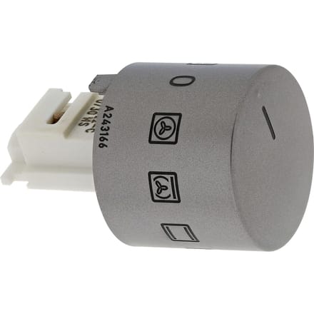 AEG knop, functies, inox, 9+0 140243166026
