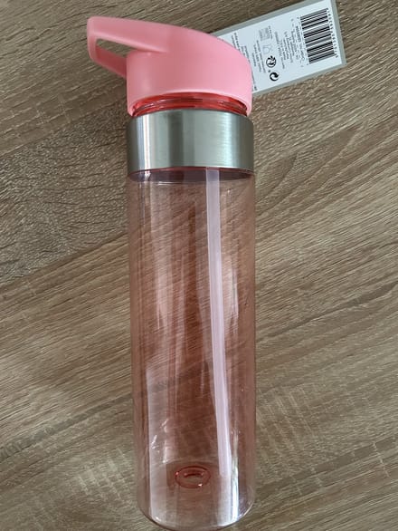 Drinkfles - Tritan - Kunststof - Met flip top - 700ml - Rose