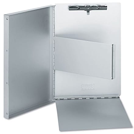 Documentenbox van Aluminium voor 8,5 x 11 inch Papier met Klipsysteem