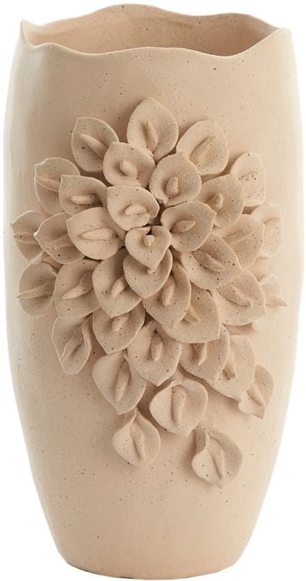 Light & Living - Vaas AMIATA - 23x19x35.5cm - Wit