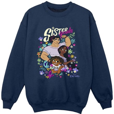 Disney Jongens Encanto Zuster Doelen Sweatshirt (Marineblauw)