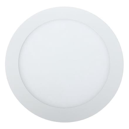 LED Downlight Slim Rond 6W – 3000K Warm Wit – Mat Wit Aluminium – Ø120 mm – Sparing 105-117 mm – 230V