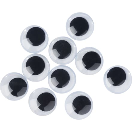 VBS Wiebeloogjes om op te plakken"Rond", 30 mm, 10 stuks